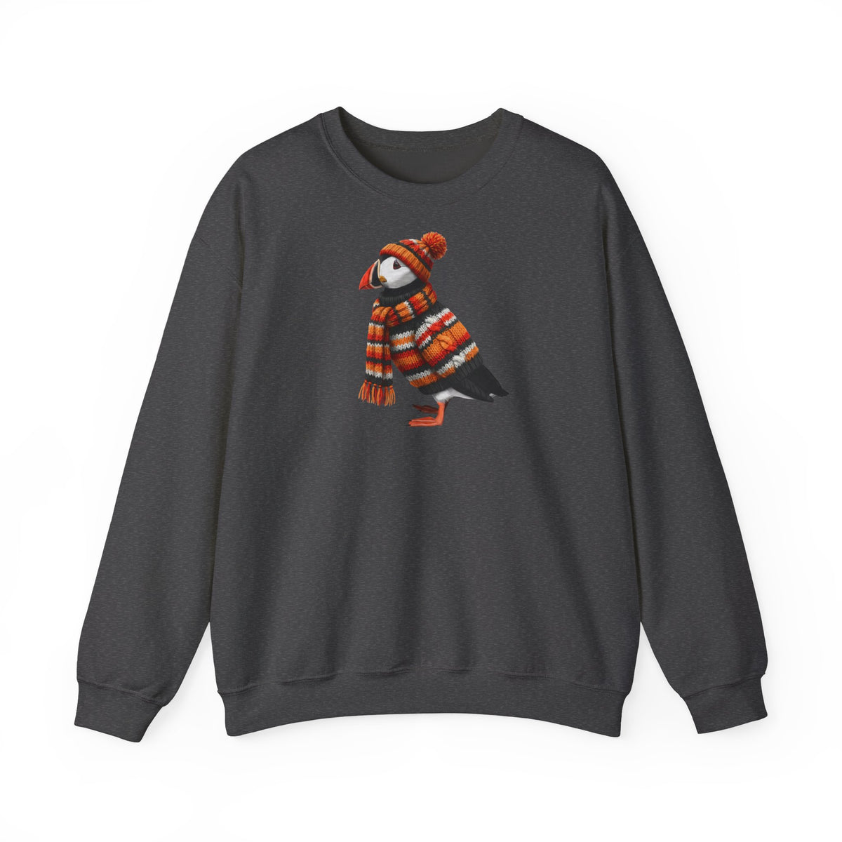 Papageitaucher Sweatshirt Vogelmotiv mit Animal Graphic Tee Hintergrund