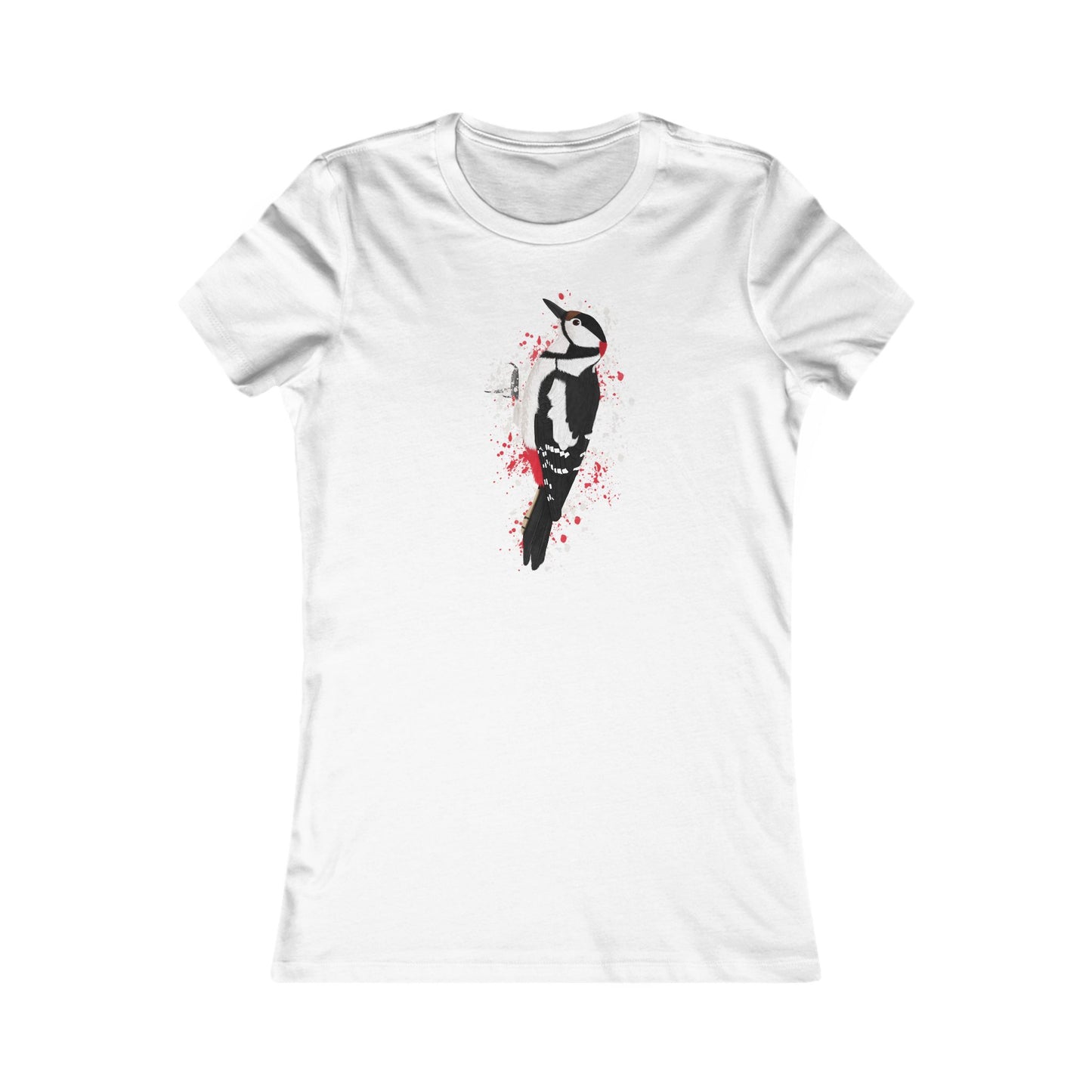 Buntspecht Frauen T-Shirt – Bird Graphic Tee, Watching