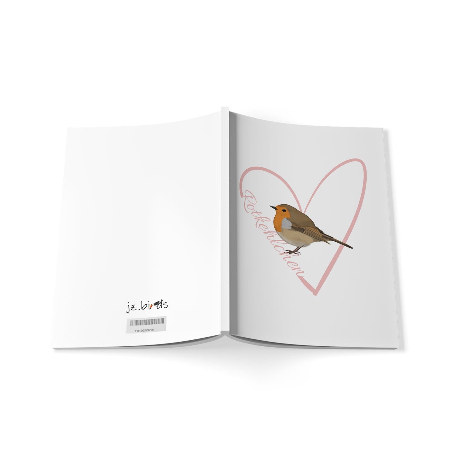 Rotkehlchen Notizbücher – a5 notebook und artistic Stil