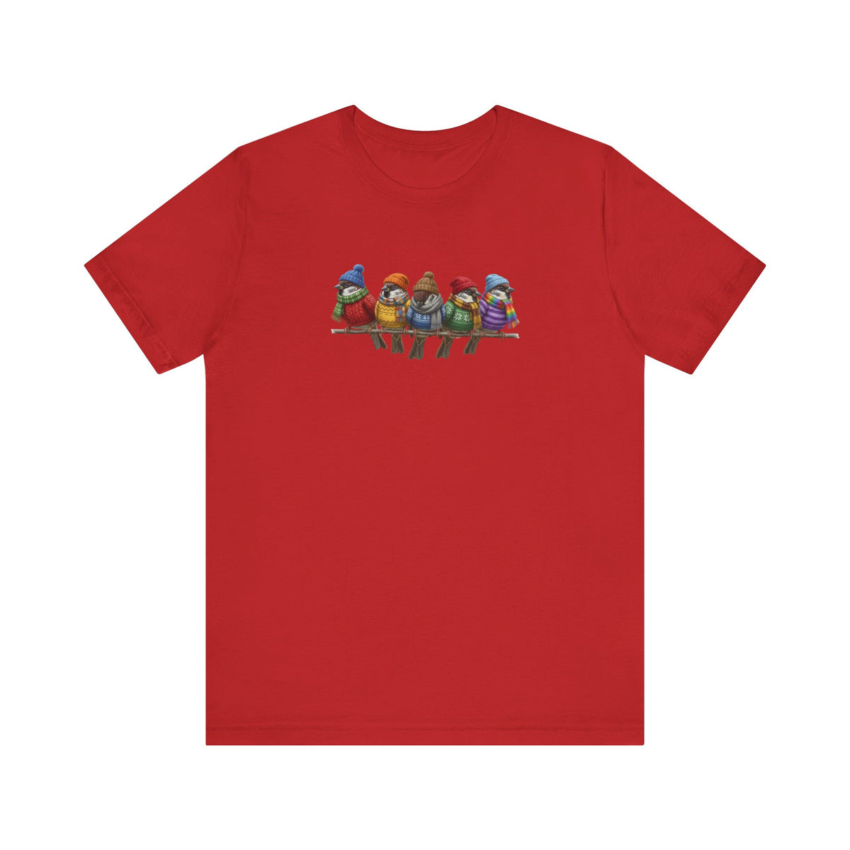 Spatz Vogel T-Shirt in Black