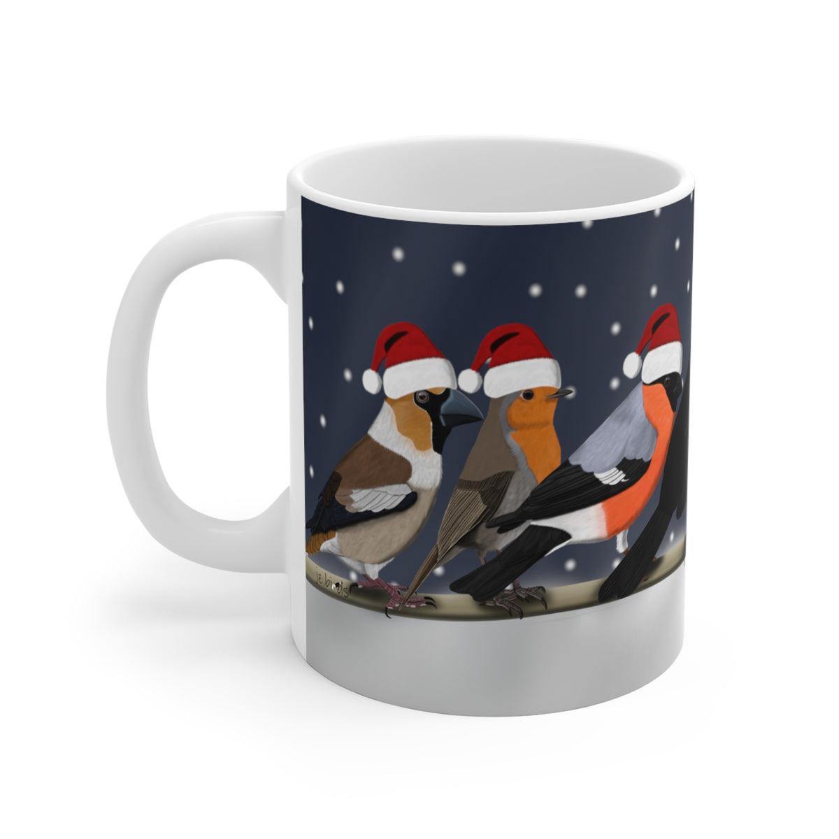 Rotkehlchen, Sperling und Amsel Tasse – 11 oz 11oz Stil