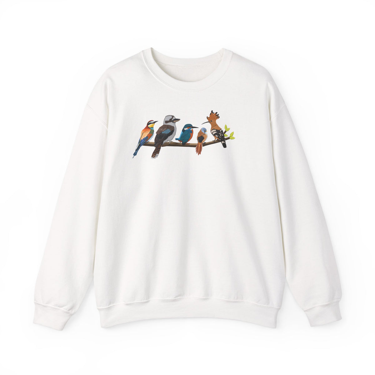 Eisvogel Sweatshirt Vogelmotiv – Animal Graphic Tee, Casual Everyday Wear