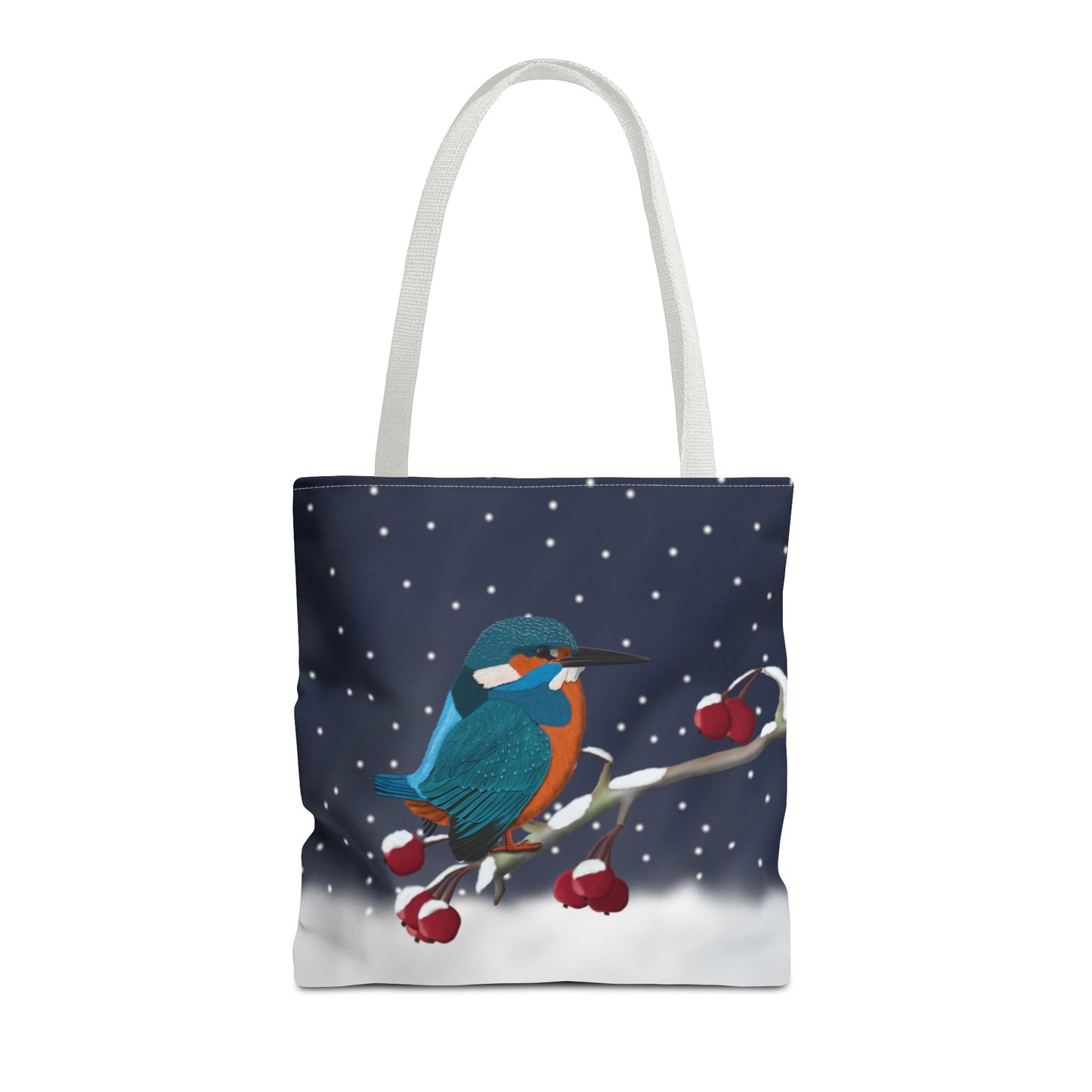 Eisvogel Tragetasche in Black