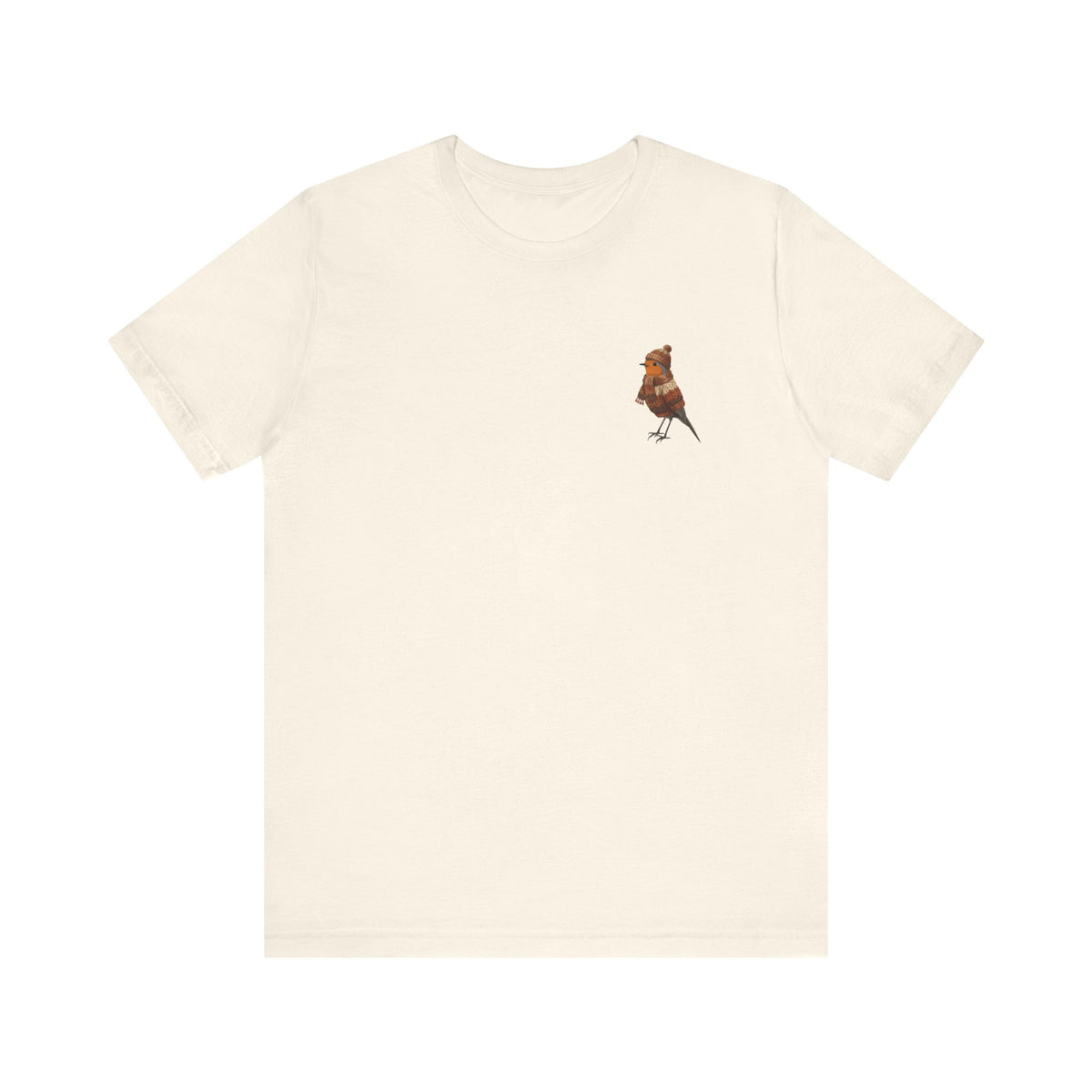 Rotkehlchen Vogel T-Shirt – bird graphic tee und watching gear Stil