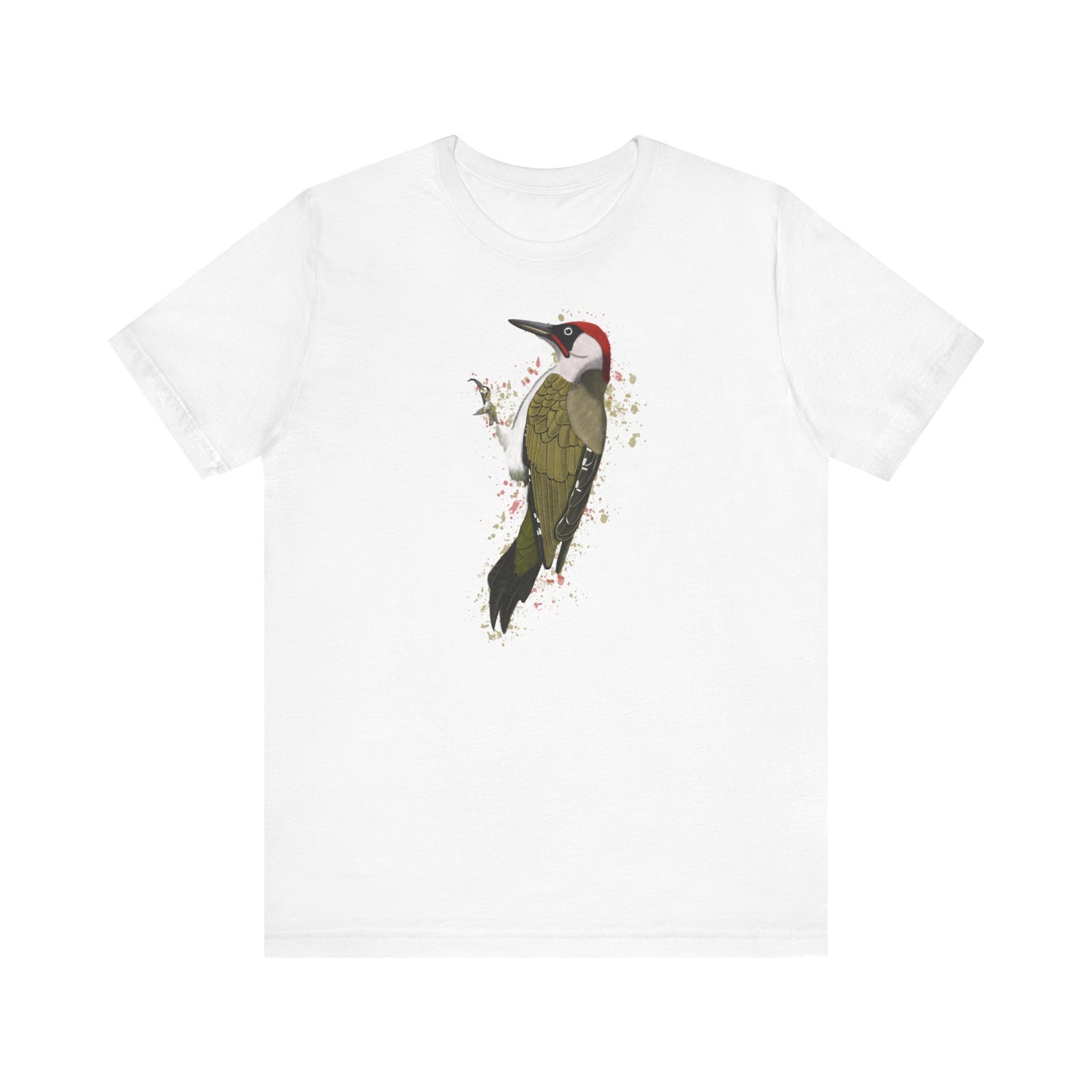 Grünspecht Vogel T-Shirt für Vogelfreunde