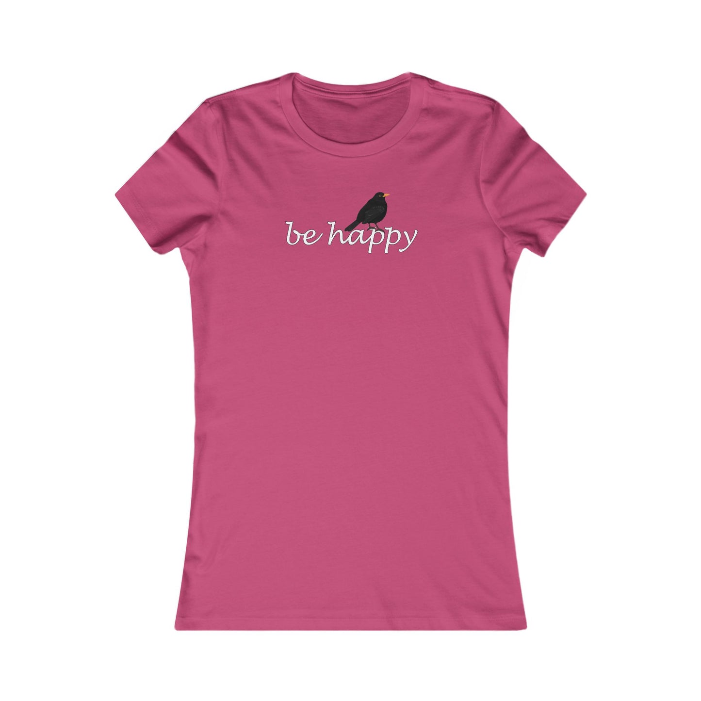Amsel Frauen T-Shirt mit Bird Graphic Tee Hintergrund
