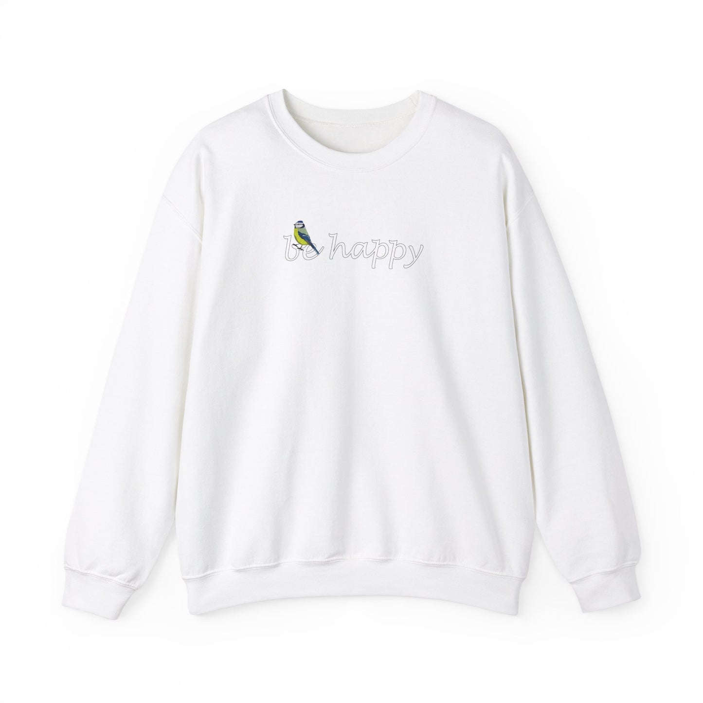 Blaumeise Sweatshirt Vogelmotiv – Animal Graphic Tee, Casual Everyday Wear