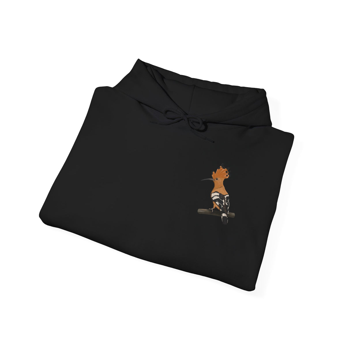 Wiedehopf Hoodie - Vogel Kapuzenpullover für Vogelbeobachter & Naturliebhaber mit Vogelmotiv