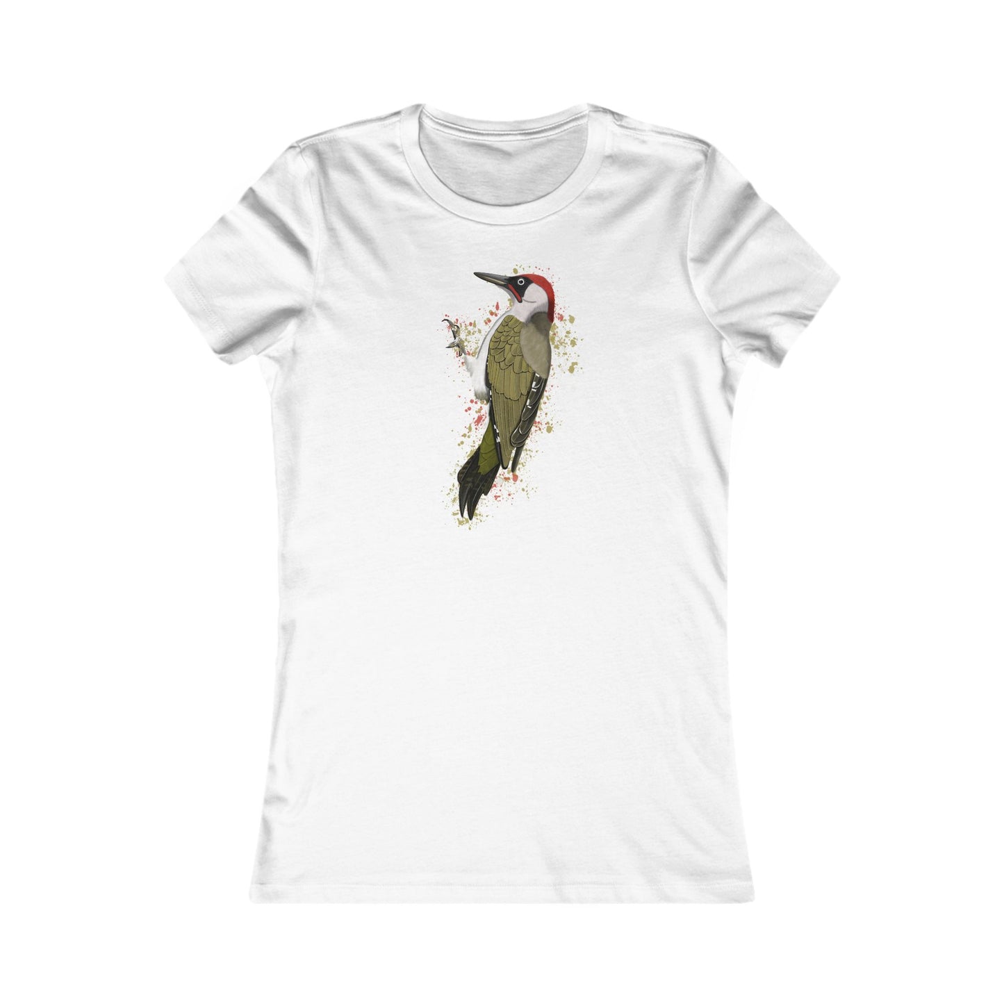 Grünspecht Frauen T-Shirt – Bird Graphic Tee, Watching