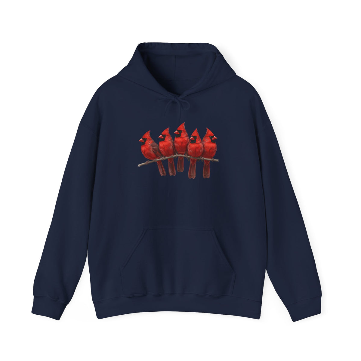 Rotkardinal Hoodie - Kapuzenpullover – artistic apparel, casual outerwear