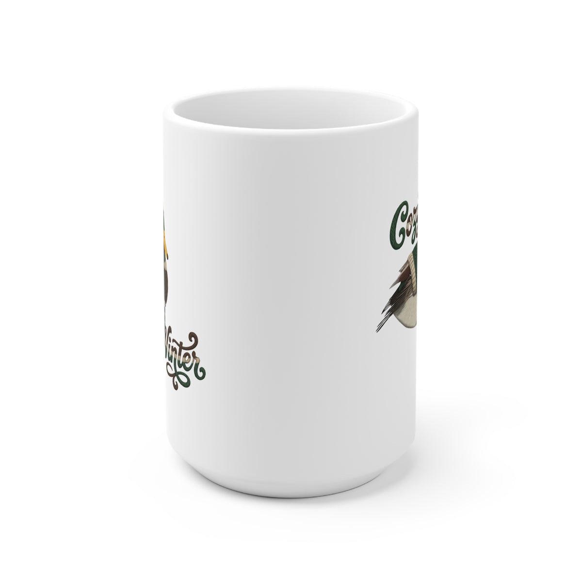 Ente mit Strickpullover Tasse – 11 oz, 11oz