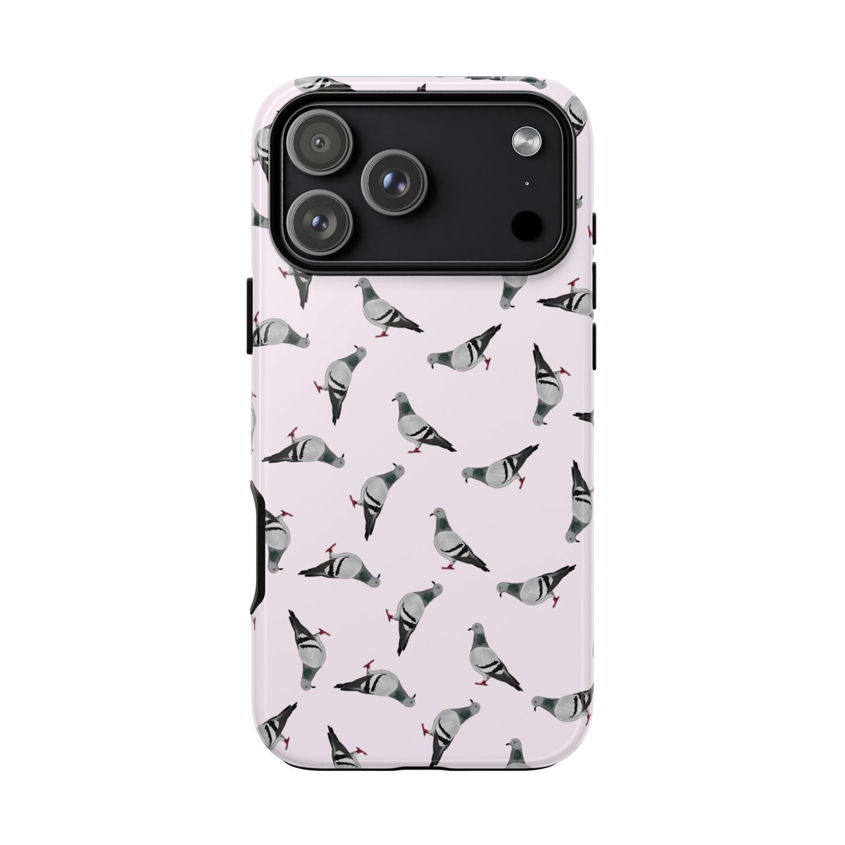 Taube Handyhülle in Rosa | Vogel-Motiv für iPhone & Google Pixel