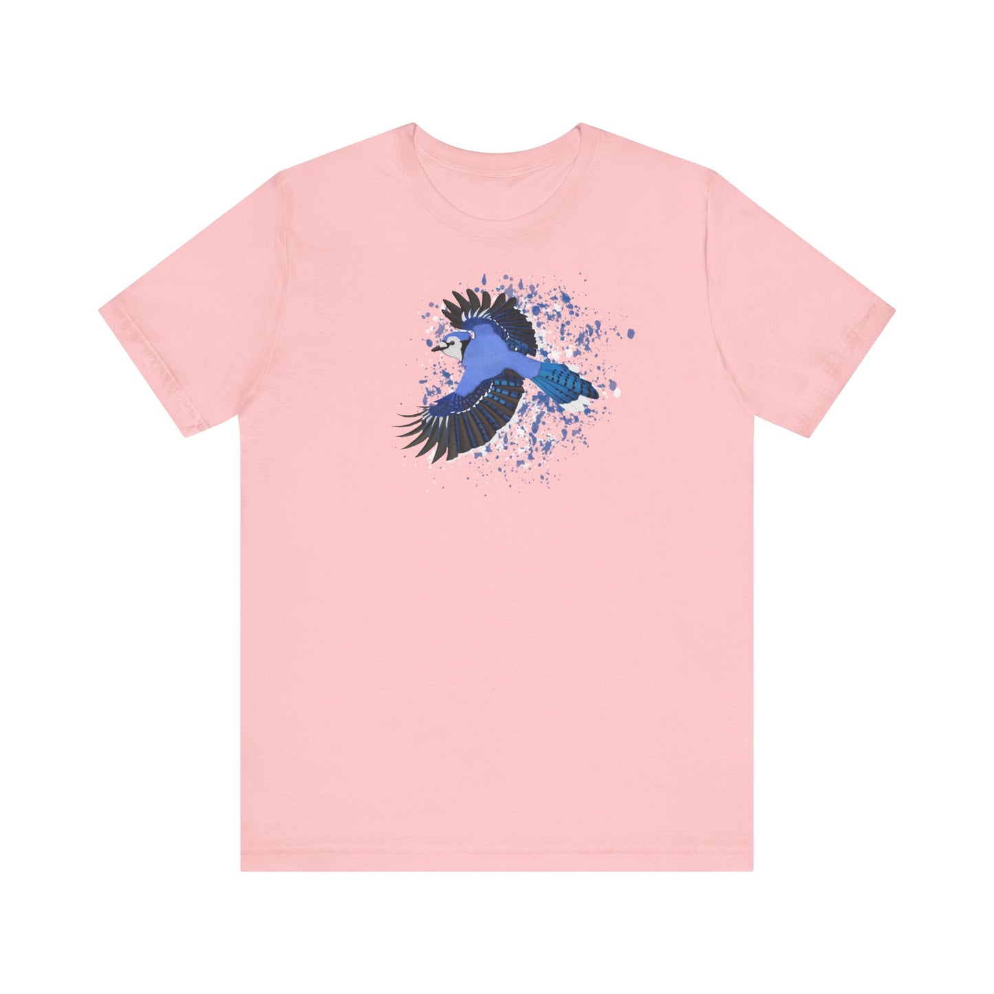 Blue Jay Vogel T-Shirt – bird graphic tee und watching gear Stil