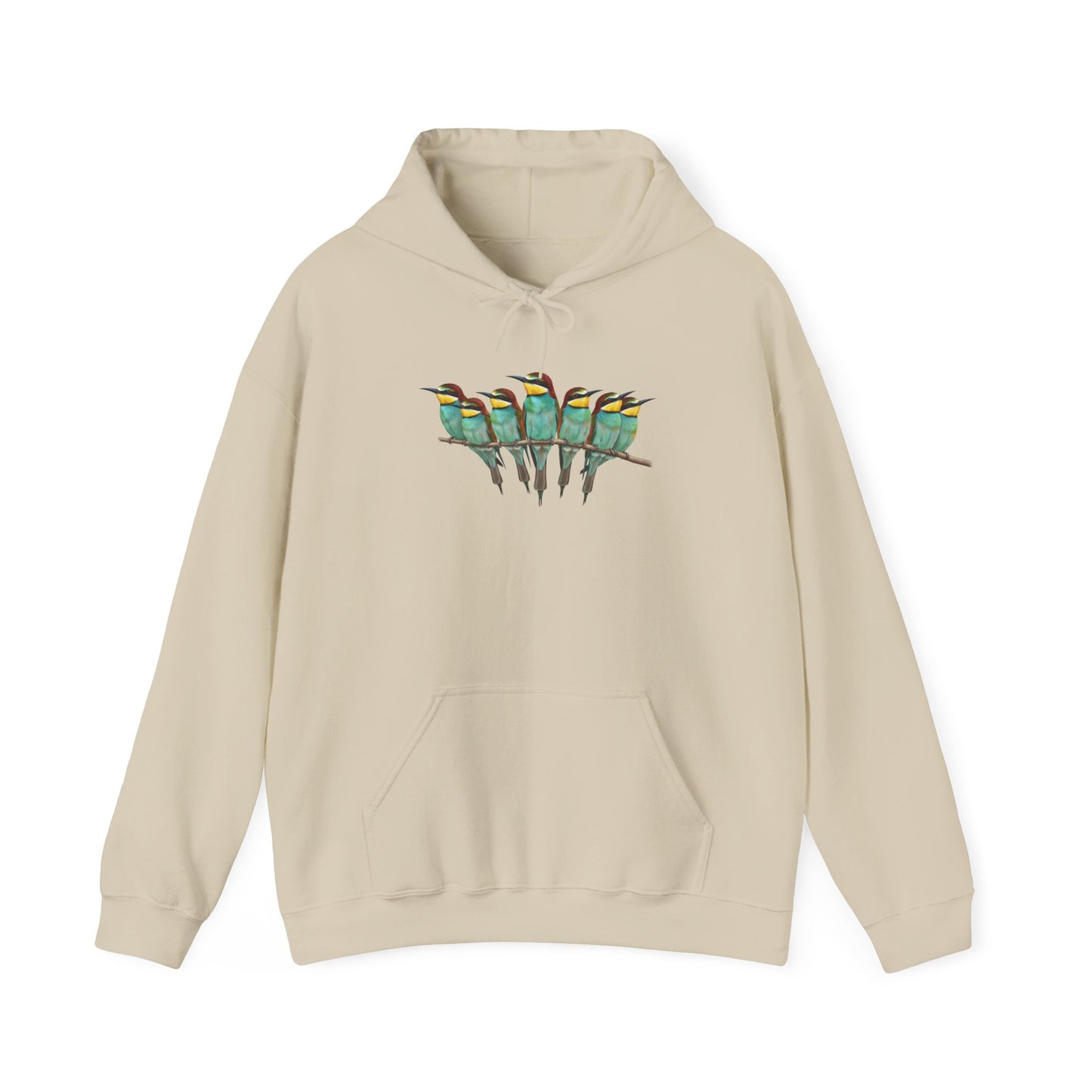 Bienenfresser Hoodie - Vogel Kapuzenpullover für Vogelbeobachter & Naturliebhaber mit Vogelmotiv