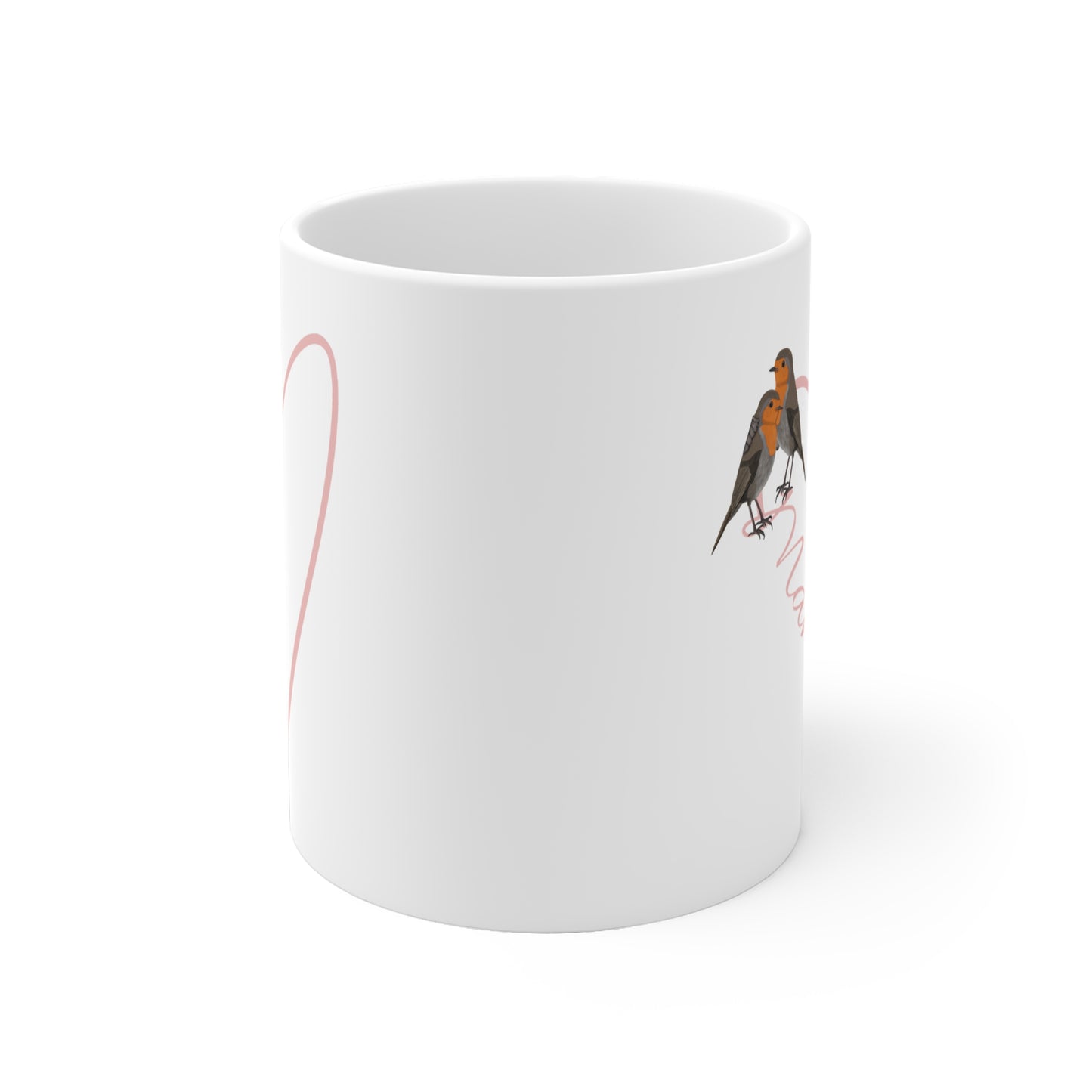 Rotkehlchen Tasse – 11 oz und 11oz Stil