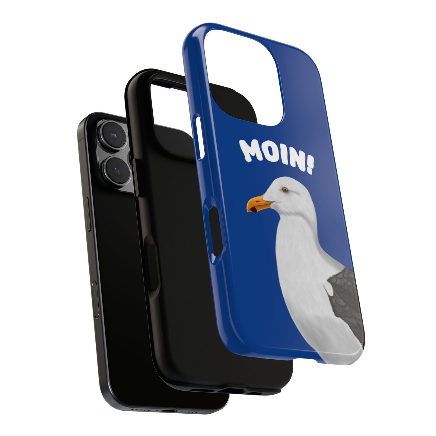 Möwe Moin Vogel iPhone & Google Pixel Vogelmotiv Handyhülle