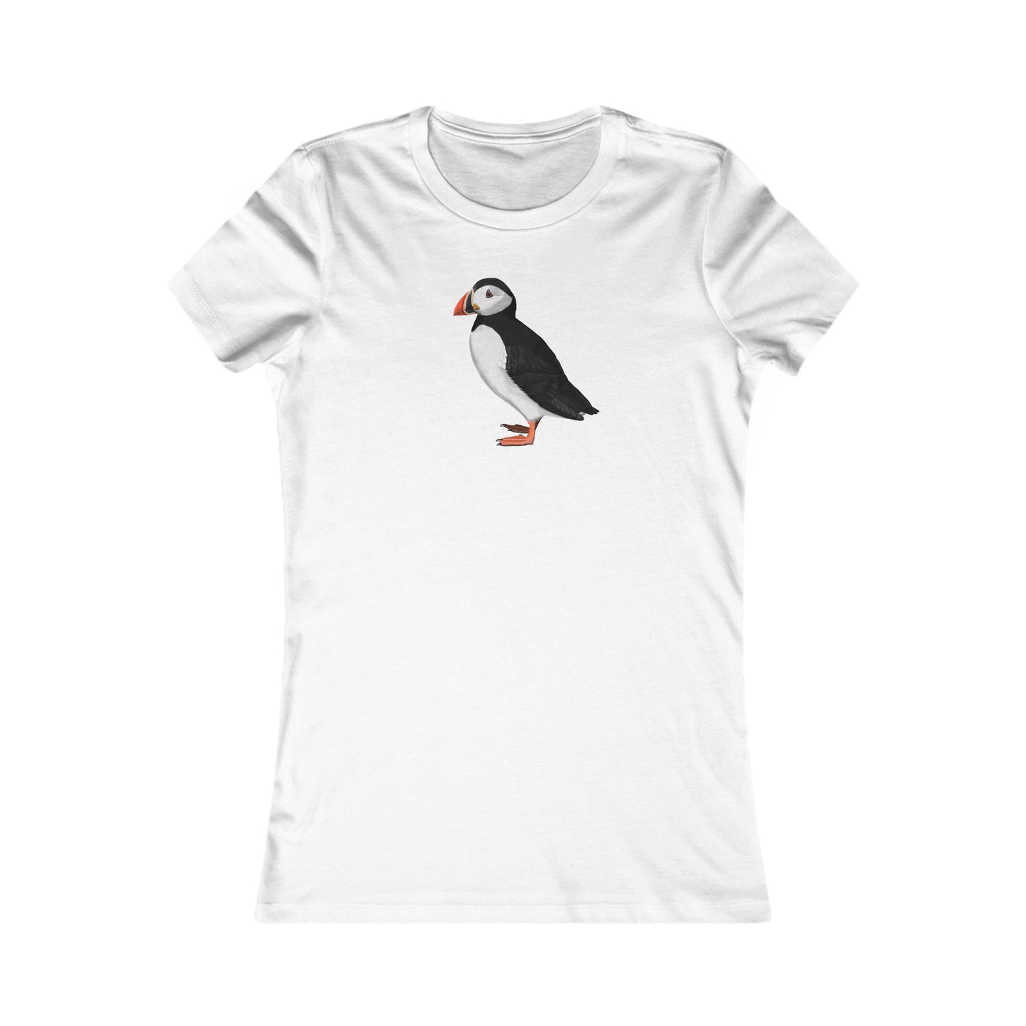 Papageitaucher Frauen T-Shirt – Bird Graphic Tee, Watching
