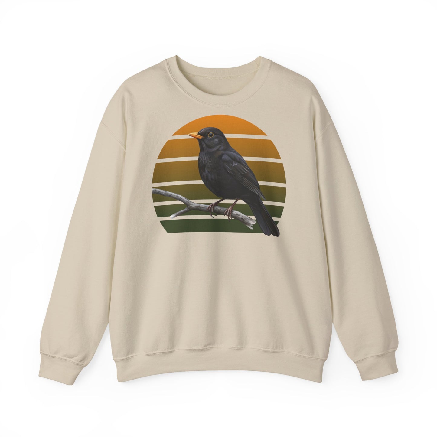 Amsel Sweatshirt | Unisex Vogel Pullover für Vogelfreunde & Vogelbeobachter