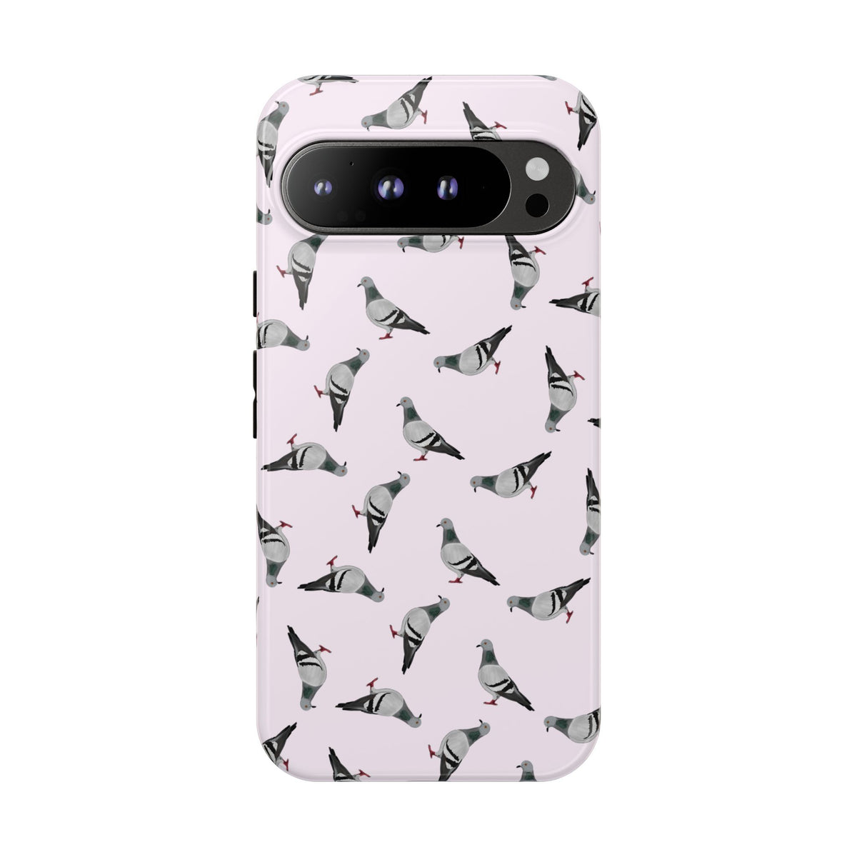 Taube Handyhülle in Rosa | Vogel-Motiv für iPhone & Google Pixel
