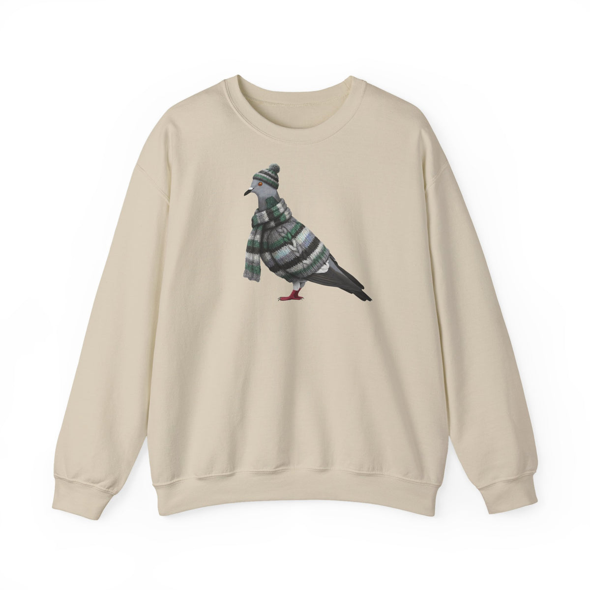 Taube Sweatshirt Vogelmotiv – Animal Graphic Tee, Casual Everyday Wear
