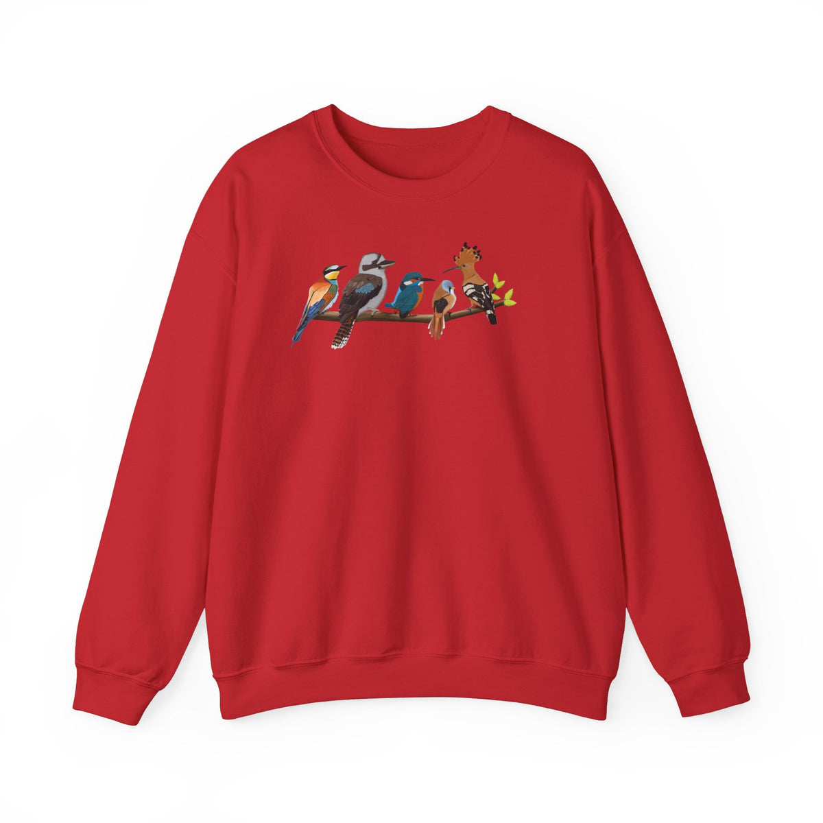 Eisvogel Sweatshirt Vogelmotiv in Black