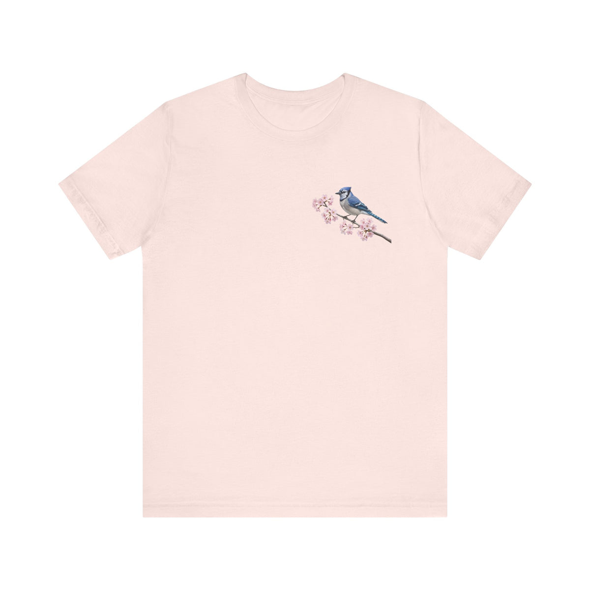 Blauhäher T-Shirt mit Vogel bird graphic tee Hintergrund