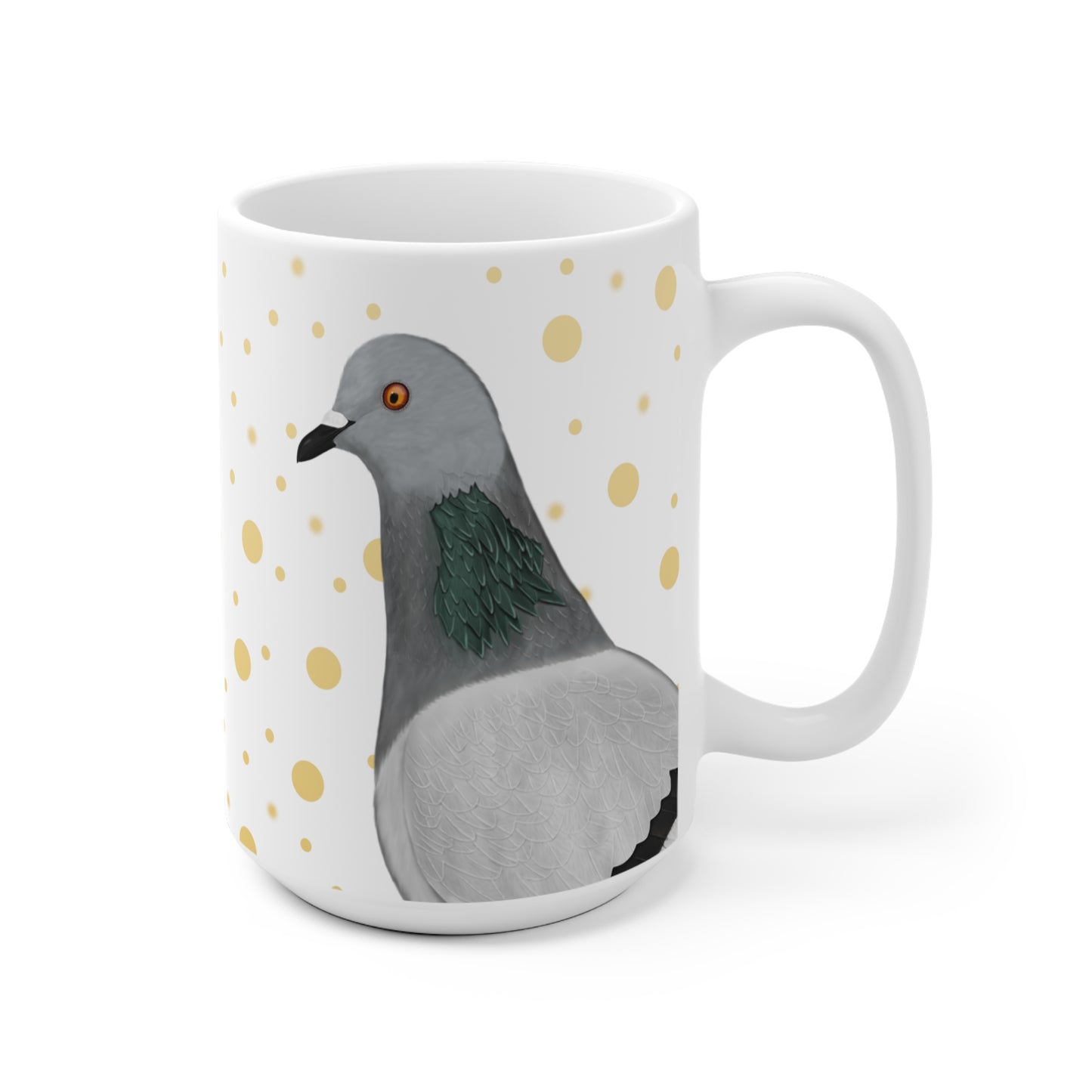 Taube Tasse mit 11 oz Hintergrund