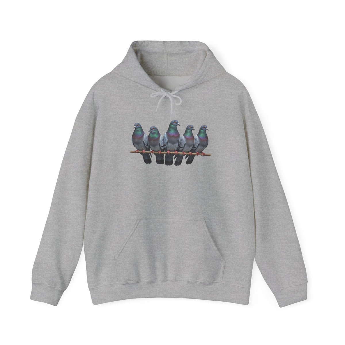 Tauben Hoodie - Vogel Kapuzenpullover für Vogelbeobachter & Naturliebhaber mit Vogelmotiv – artistic apparel,