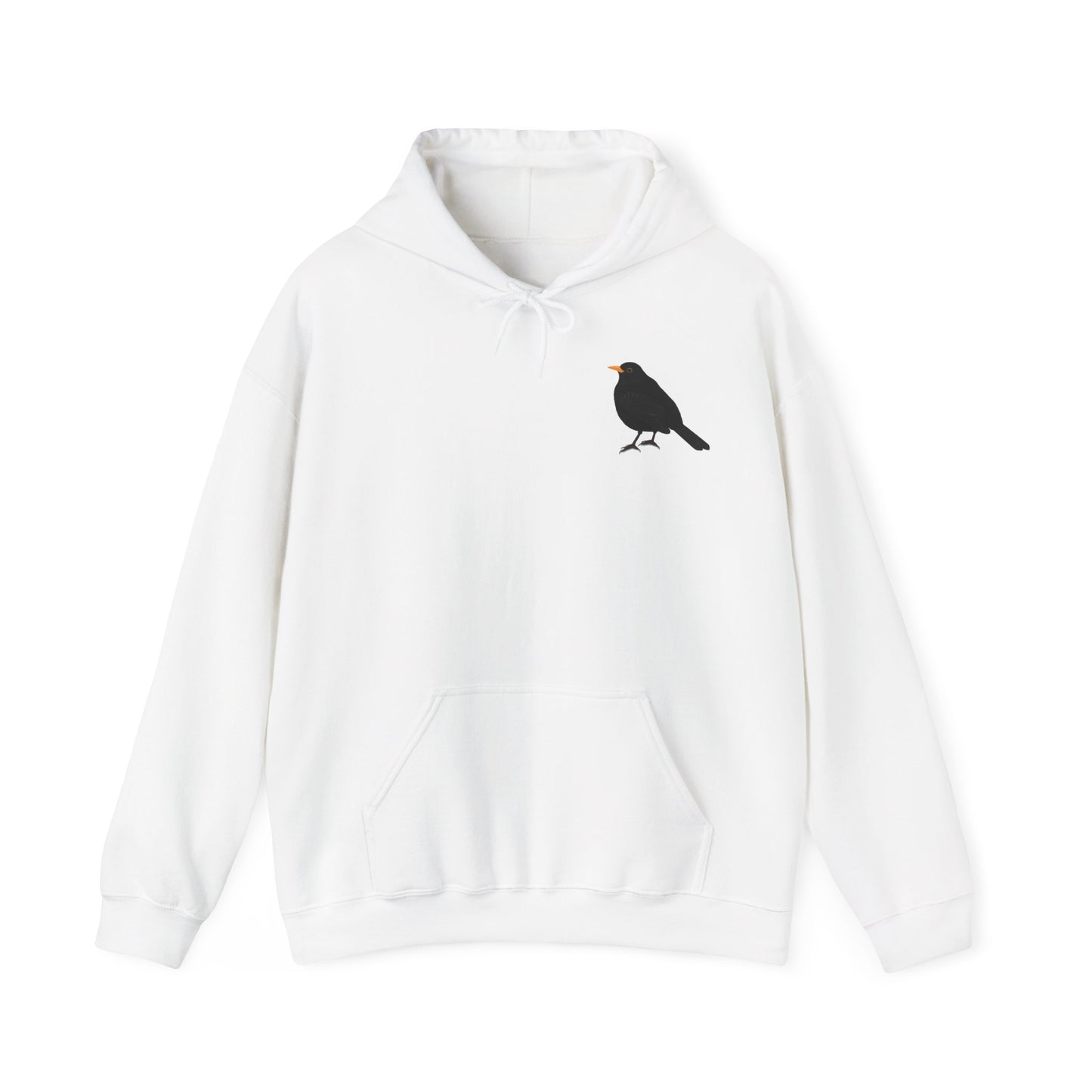Amsel Hoodie - Vogel Kapuzenpullover für Vogelbeobachter & Naturliebhaber mit Vogelmotiv