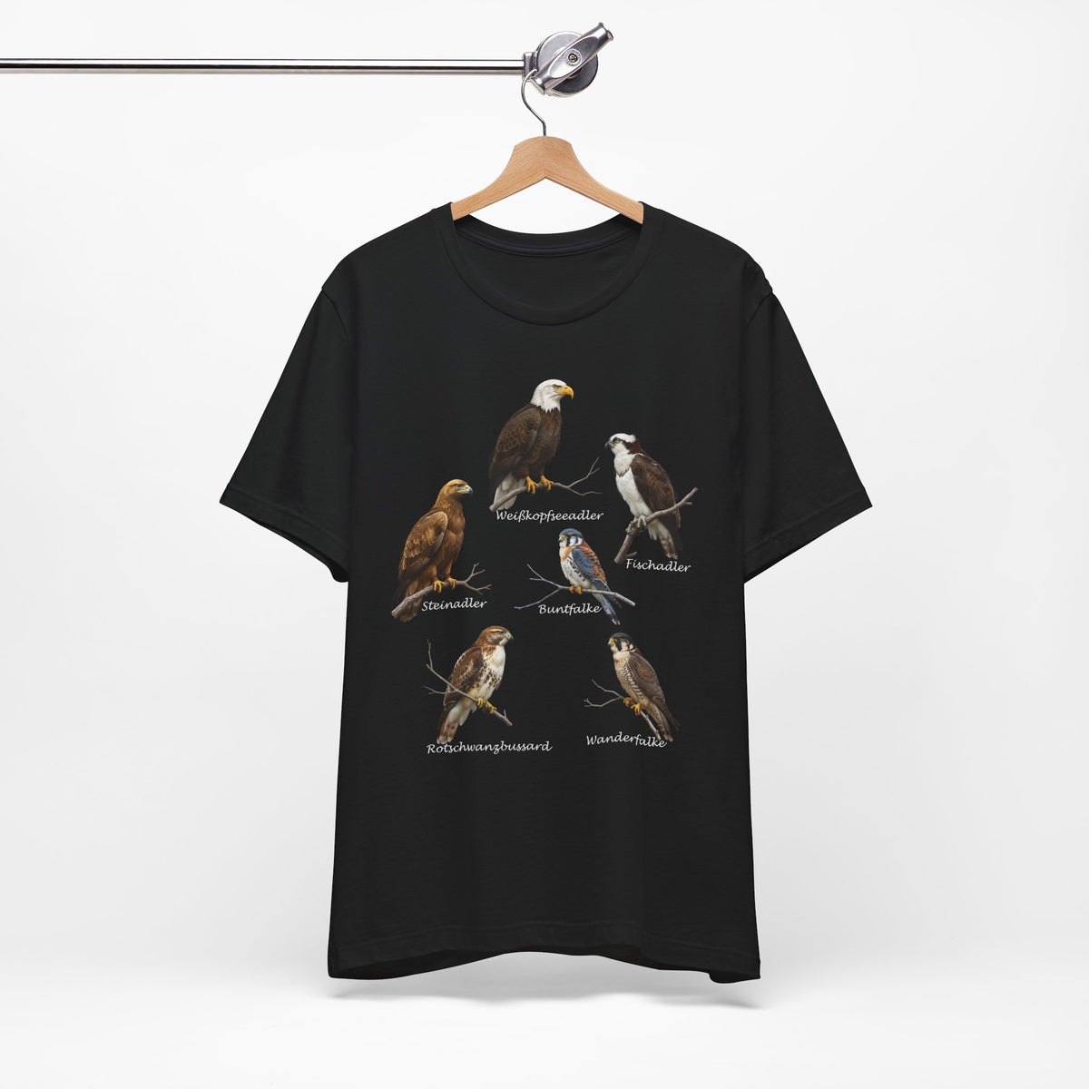 T-Shirt mit Greifvögeln: Adler, Falke & Co. | Vogelkunde & Natur