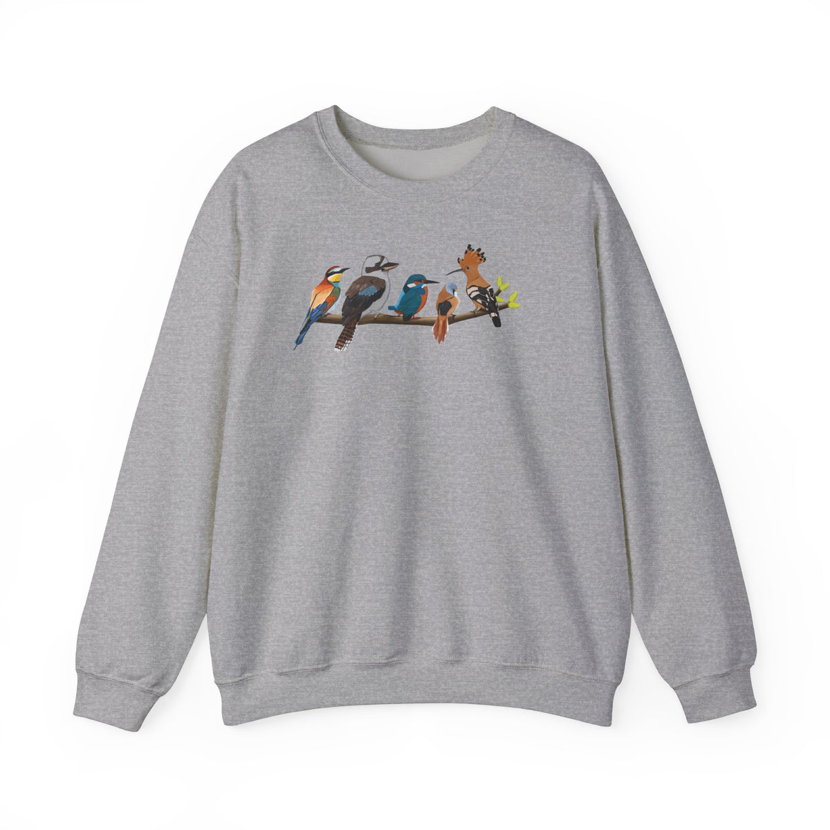 Eisvogel Sweatshirt Vogelmotiv – Animal Graphic Tee und Casual Everyday Wear Stil