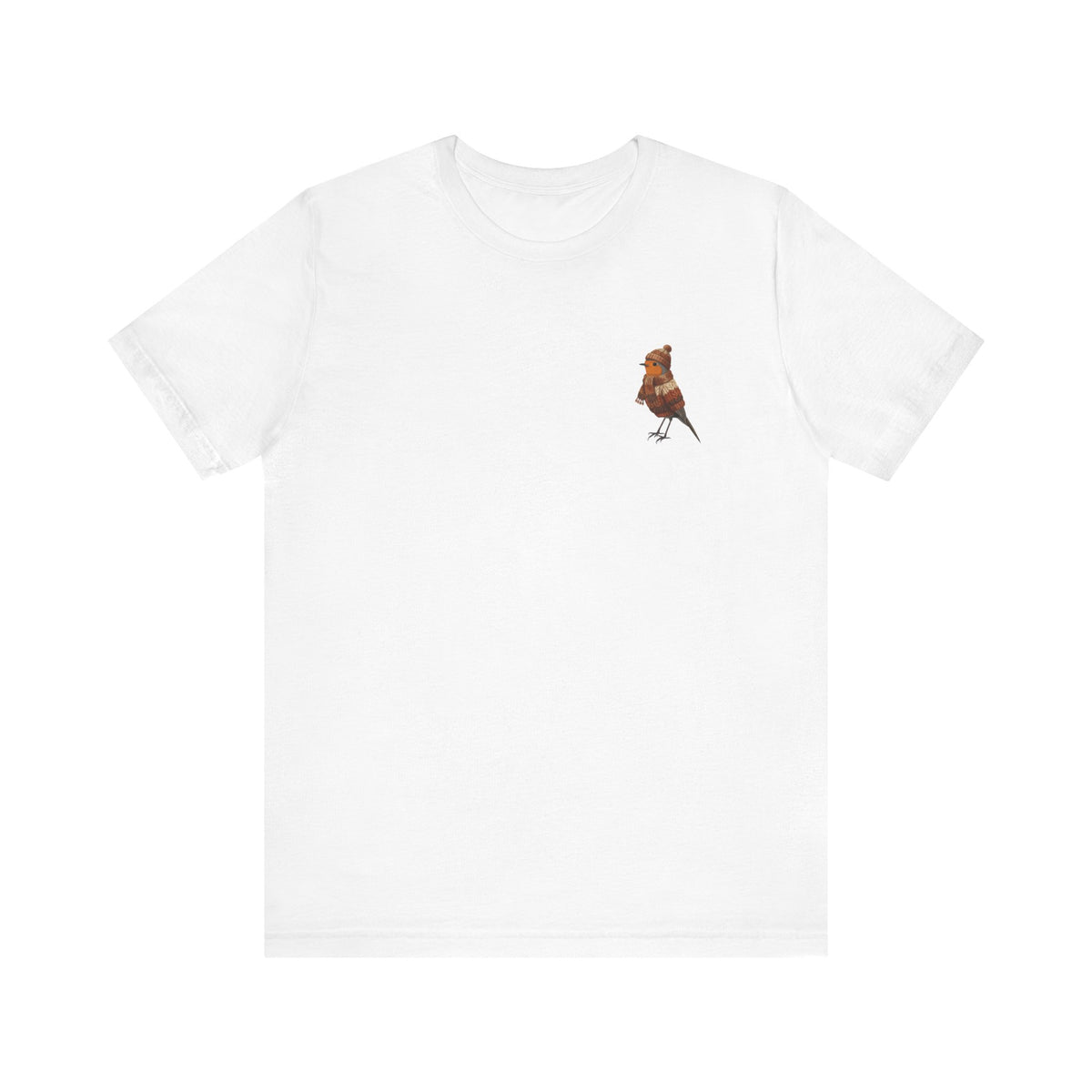 Rotkehlchen Vogel T-Shirt – bird graphic tee, watching gear