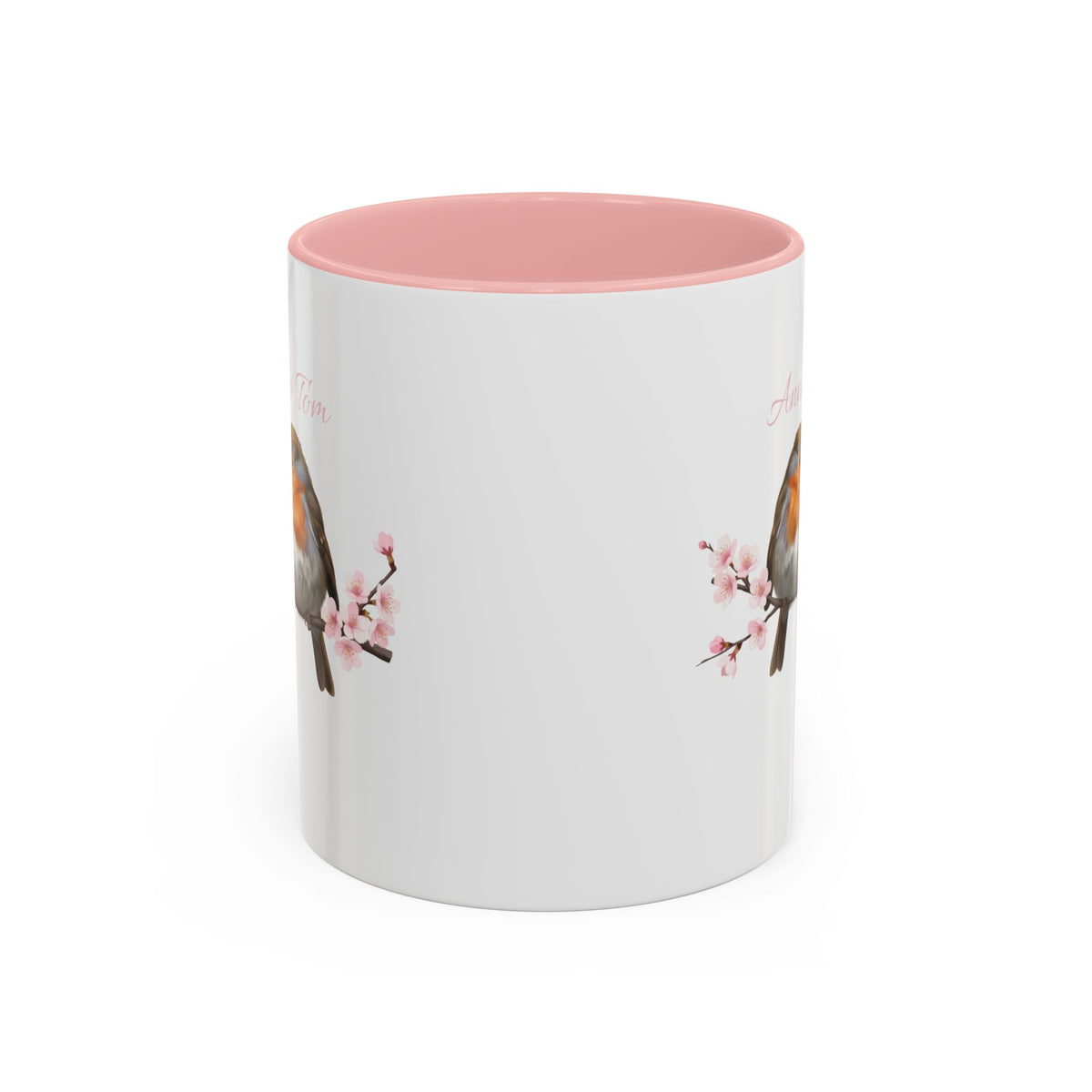 Rotkehlchen Tasse – accent mug, bird