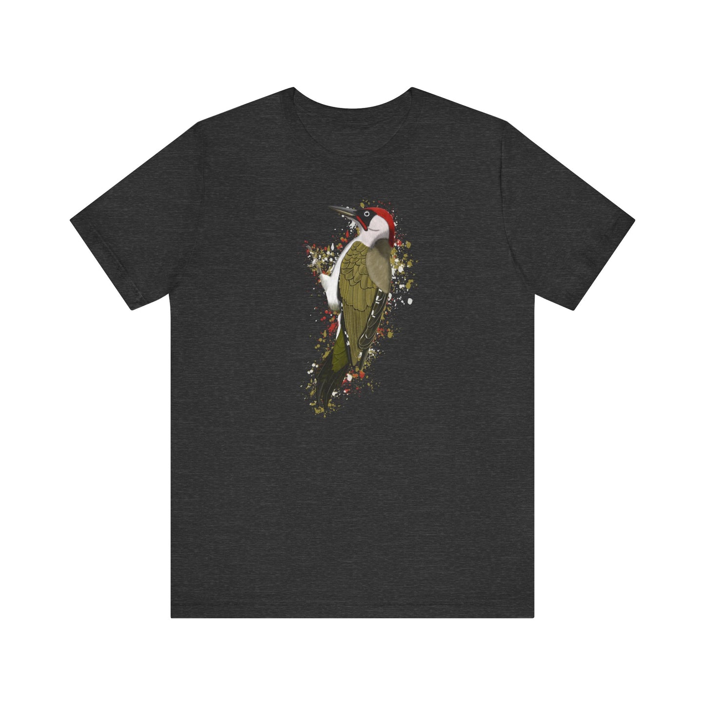 Grünspecht Vogel T-Shirt für Vogelfreunde