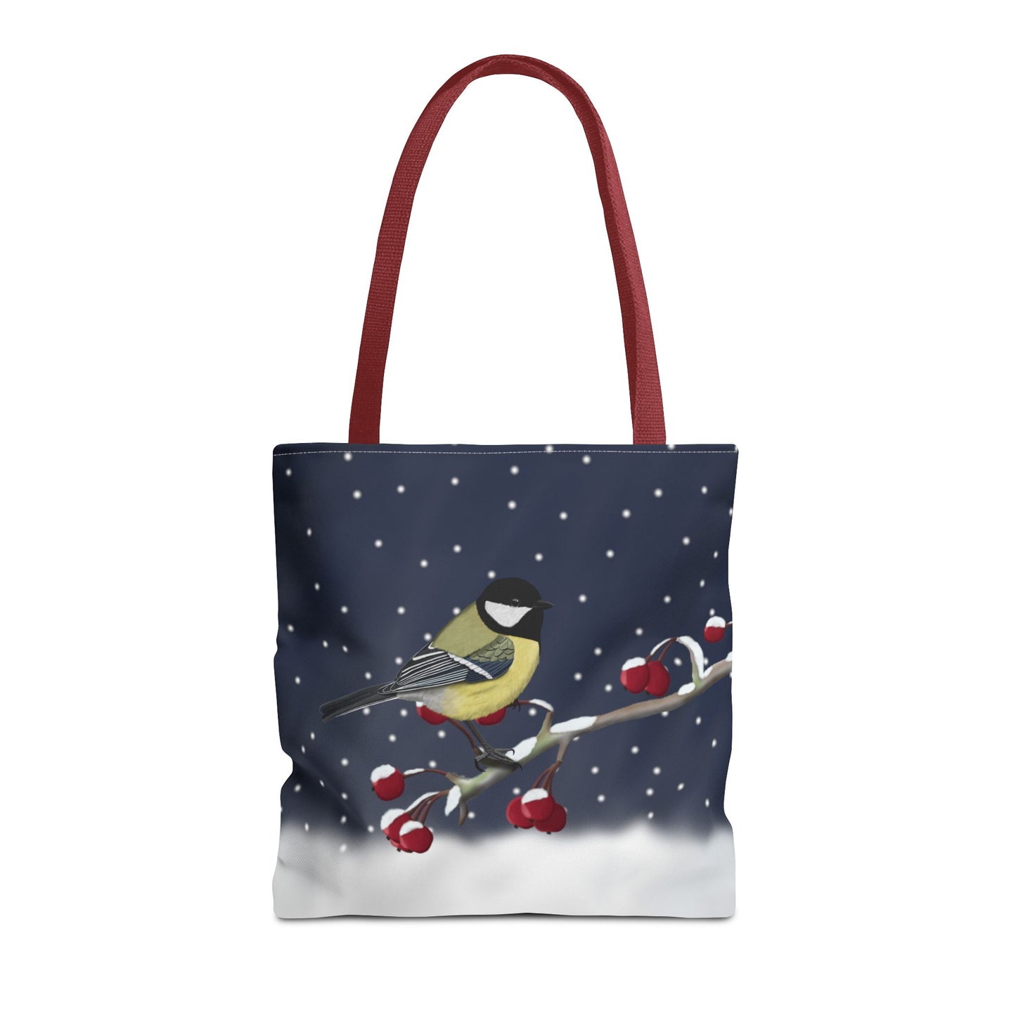 Kohlmeise Tragetasche – Accessories, All Over Print