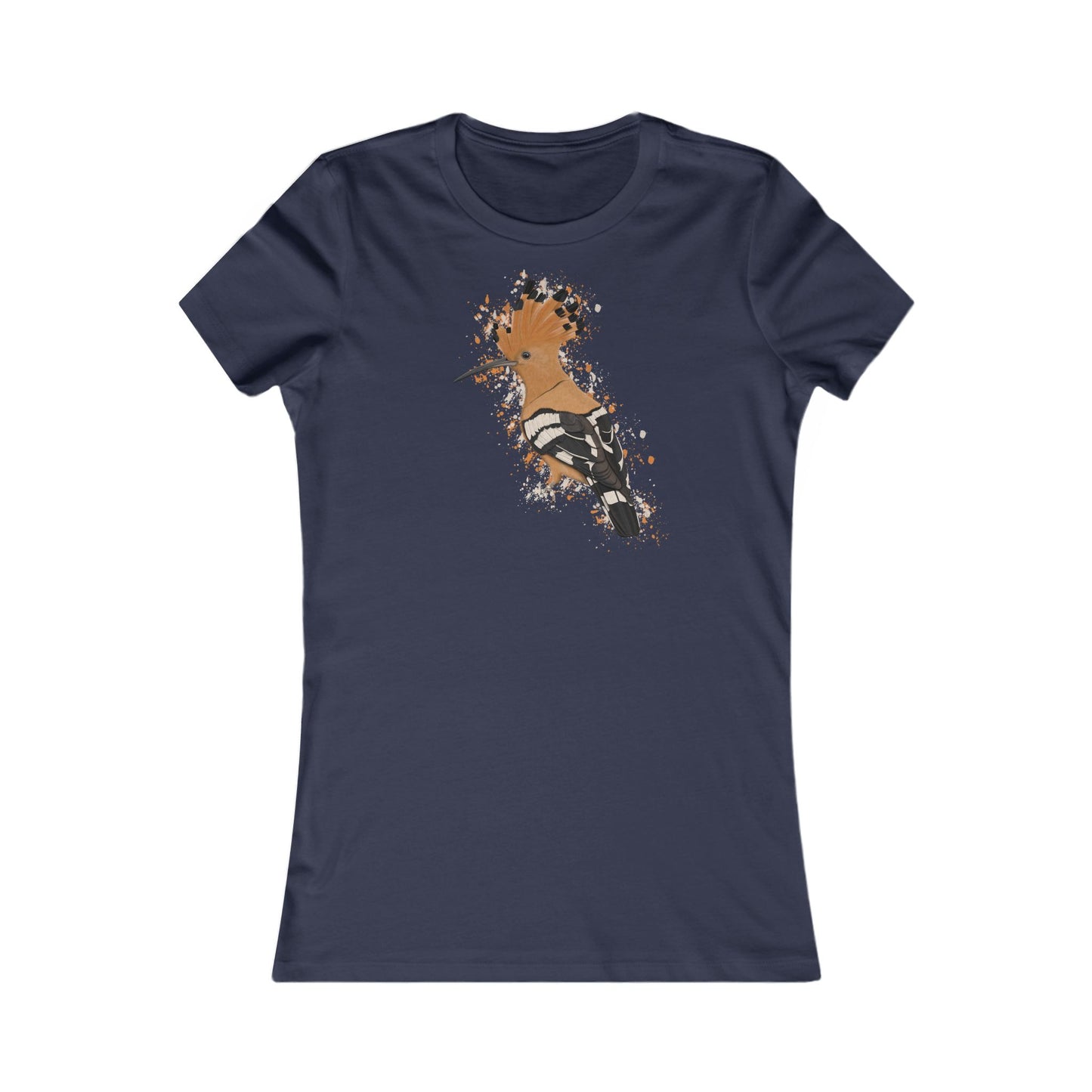 Wiedehopf Vogel Frauen T-Shirt – Bird Graphic Tee und Watching Stil