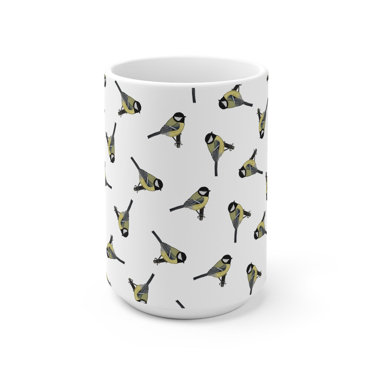 Kohlmeise Tasse – 11 oz, 11oz