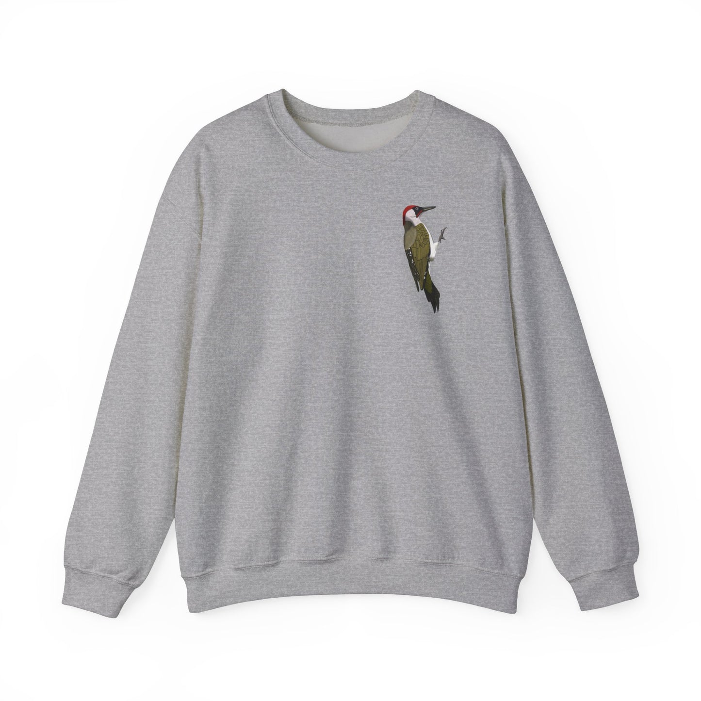 Grünspecht Sweatshirt Vogelmotiv – Animal Graphic Tee und Casual Everyday Wear Stil