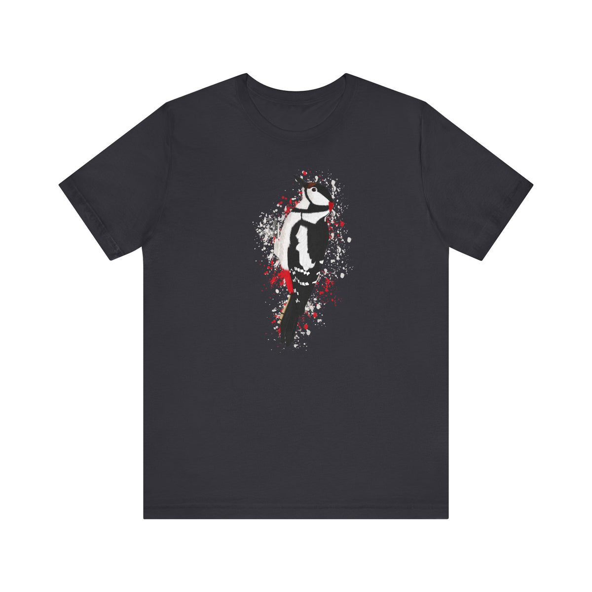 Buntspecht T-Shirt in Black