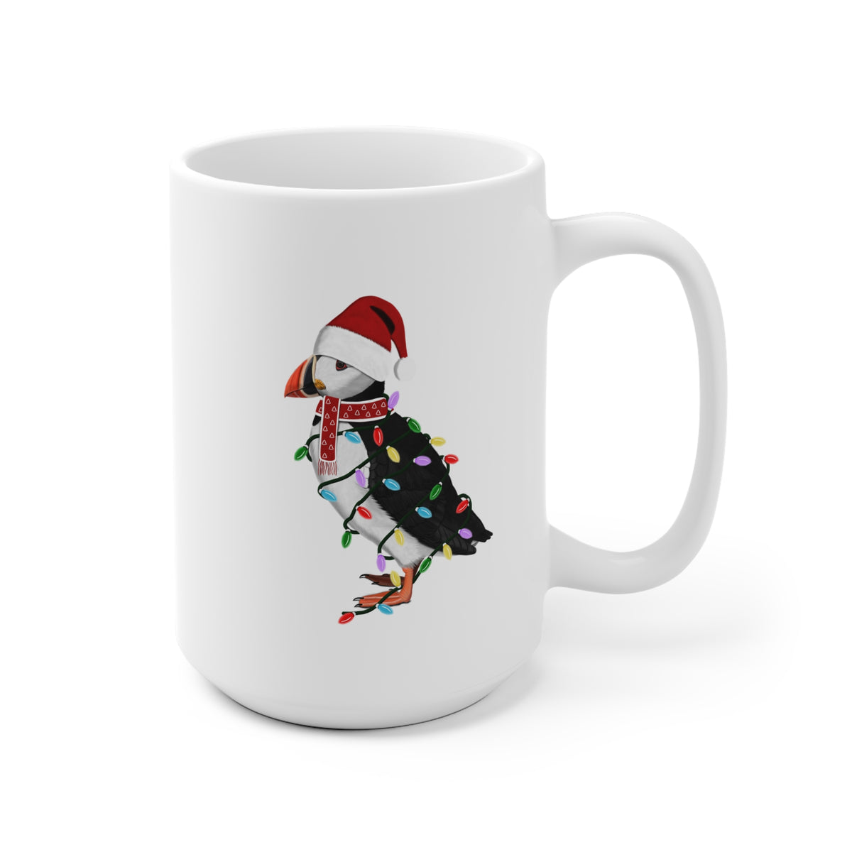 Papageitaucher Tasse mit 11 oz Hintergrund