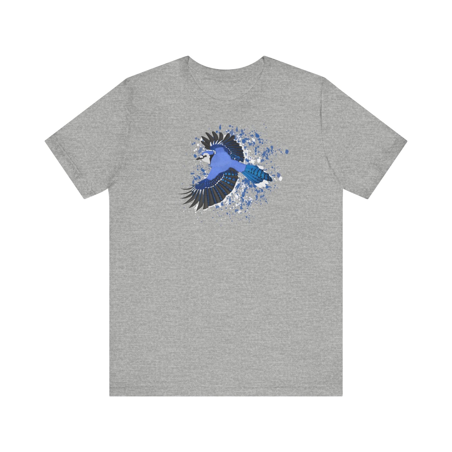 Blue Jay Vogel T-Shirt – bird graphic tee und watching gear Stil
