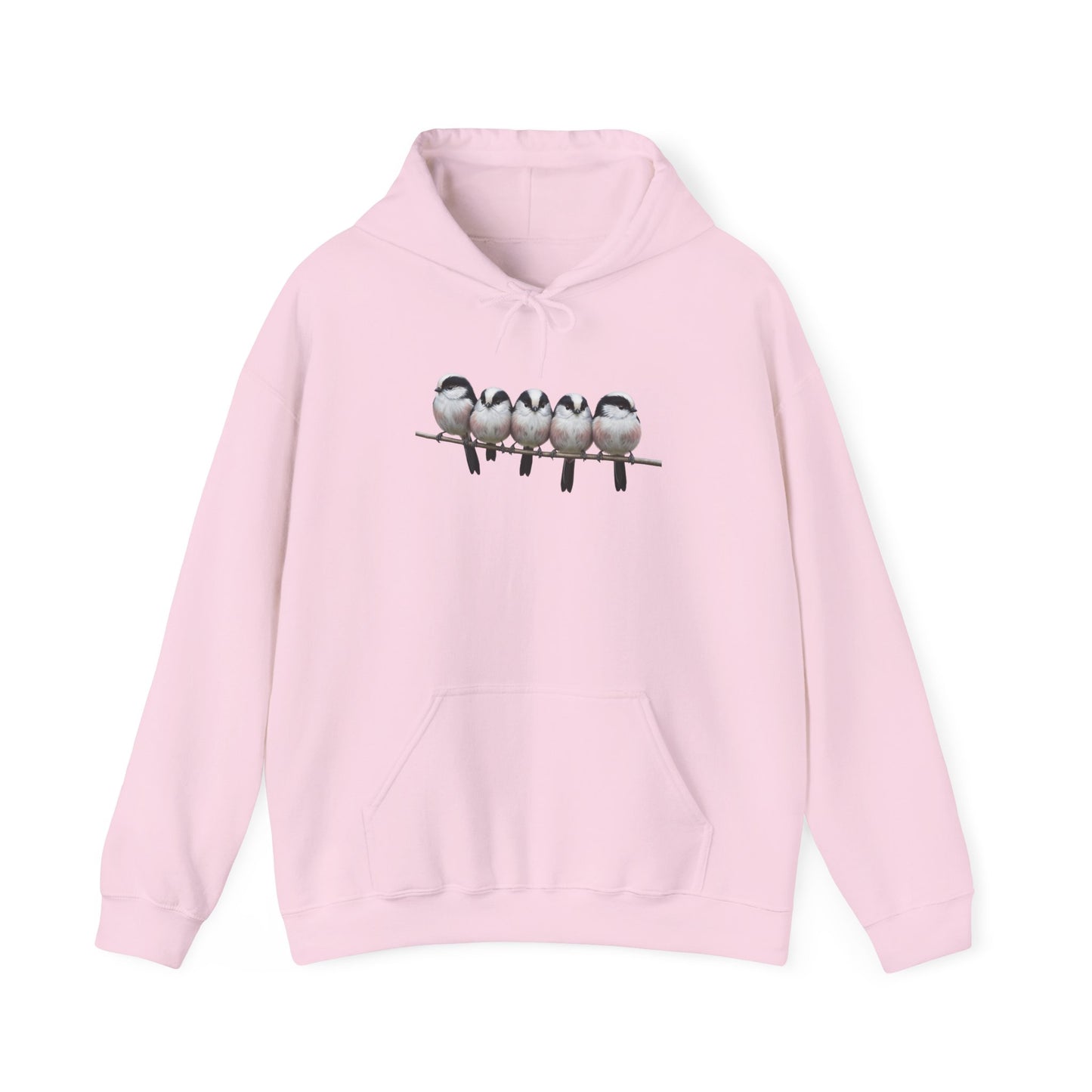 Schwanzmeisen Hoodie - Vogel Kapuzenpullover für Vogelbeobachter & Naturliebhaber mit Vogelmotiv