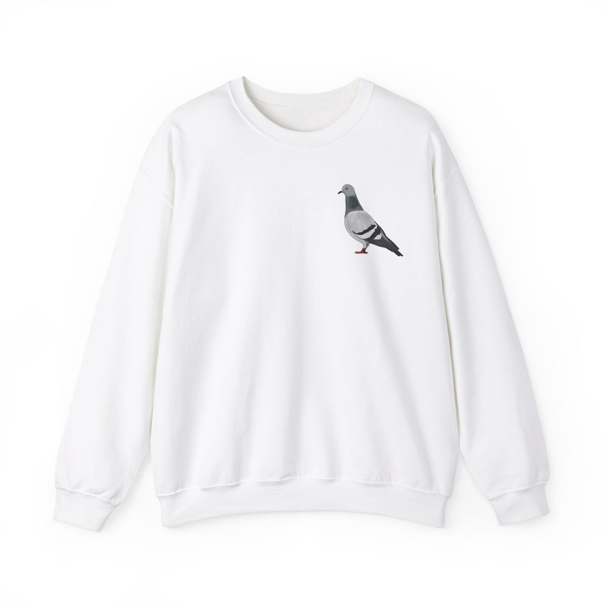Taube Sweatshirt Vogelmotiv – Animal Graphic Tee, Casual Everyday Wear