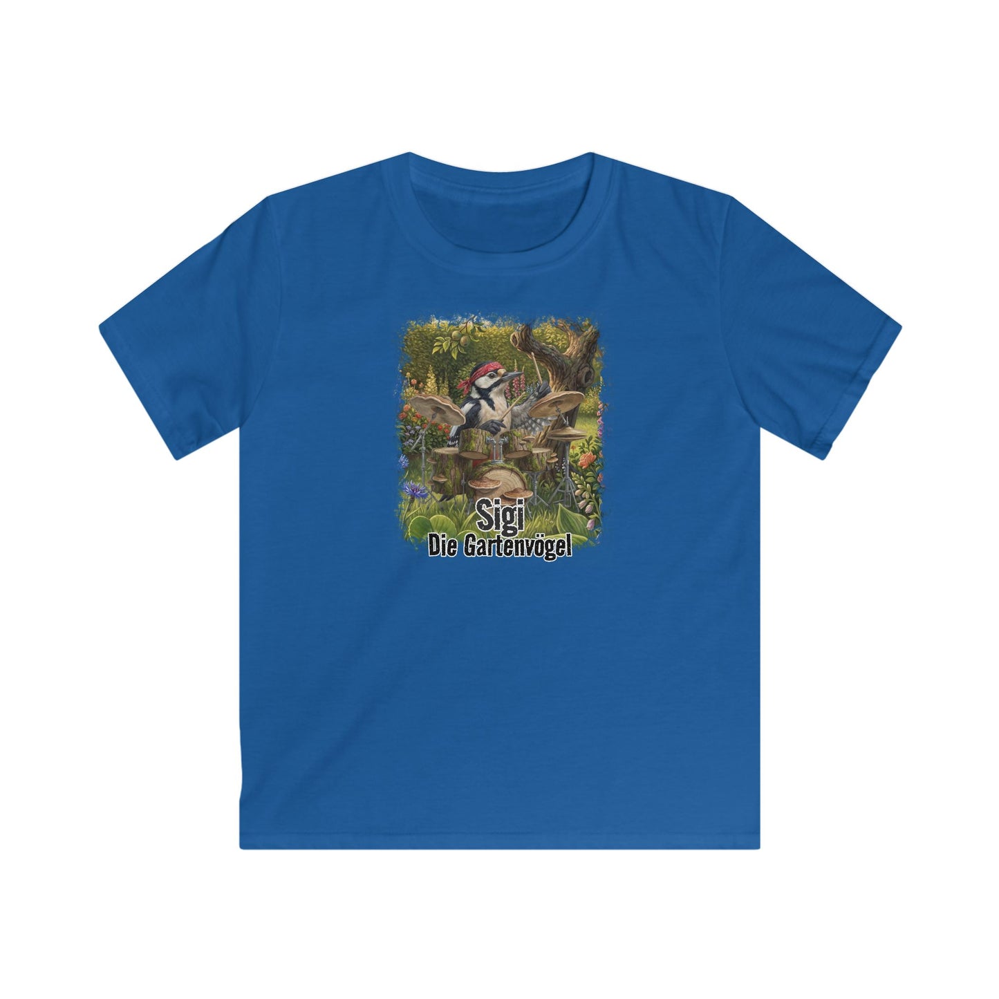 Specht Kinder T-Shirt – bird guitar, birthday shirt