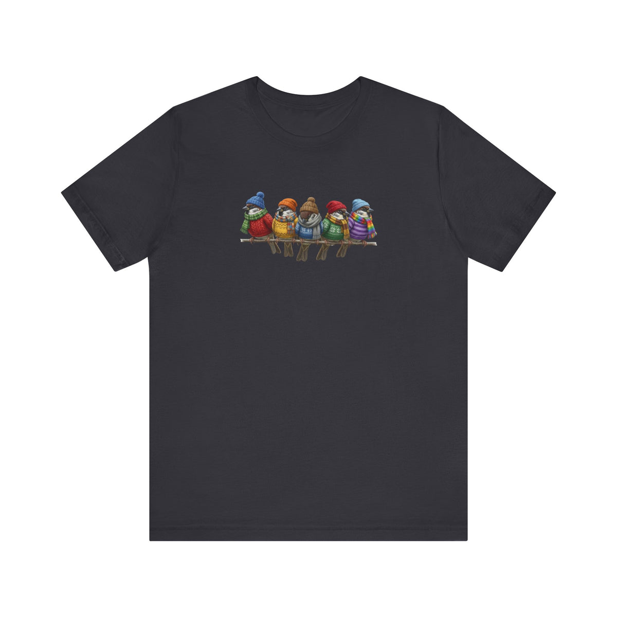 Spatz Vogel T-Shirt in Black
