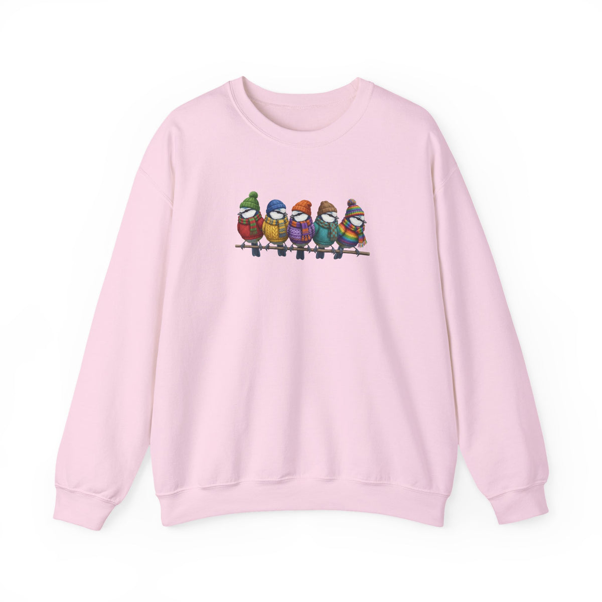 Blaumeisen in Strick Winter-Sweatshirt | Unisex Vogel Sweater für Vogelfreunde & Vogelbeobachter – Animal Graphic Tee, Sweatshirt Vogelmotiv