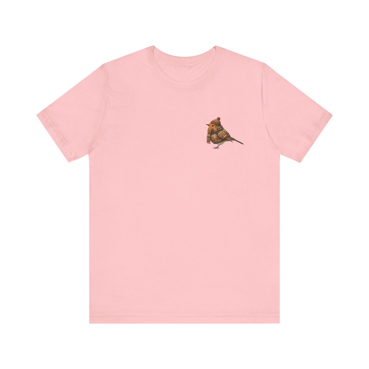 Rotkehlchen Vogel T-Shirt – bird graphic tee, watching gear