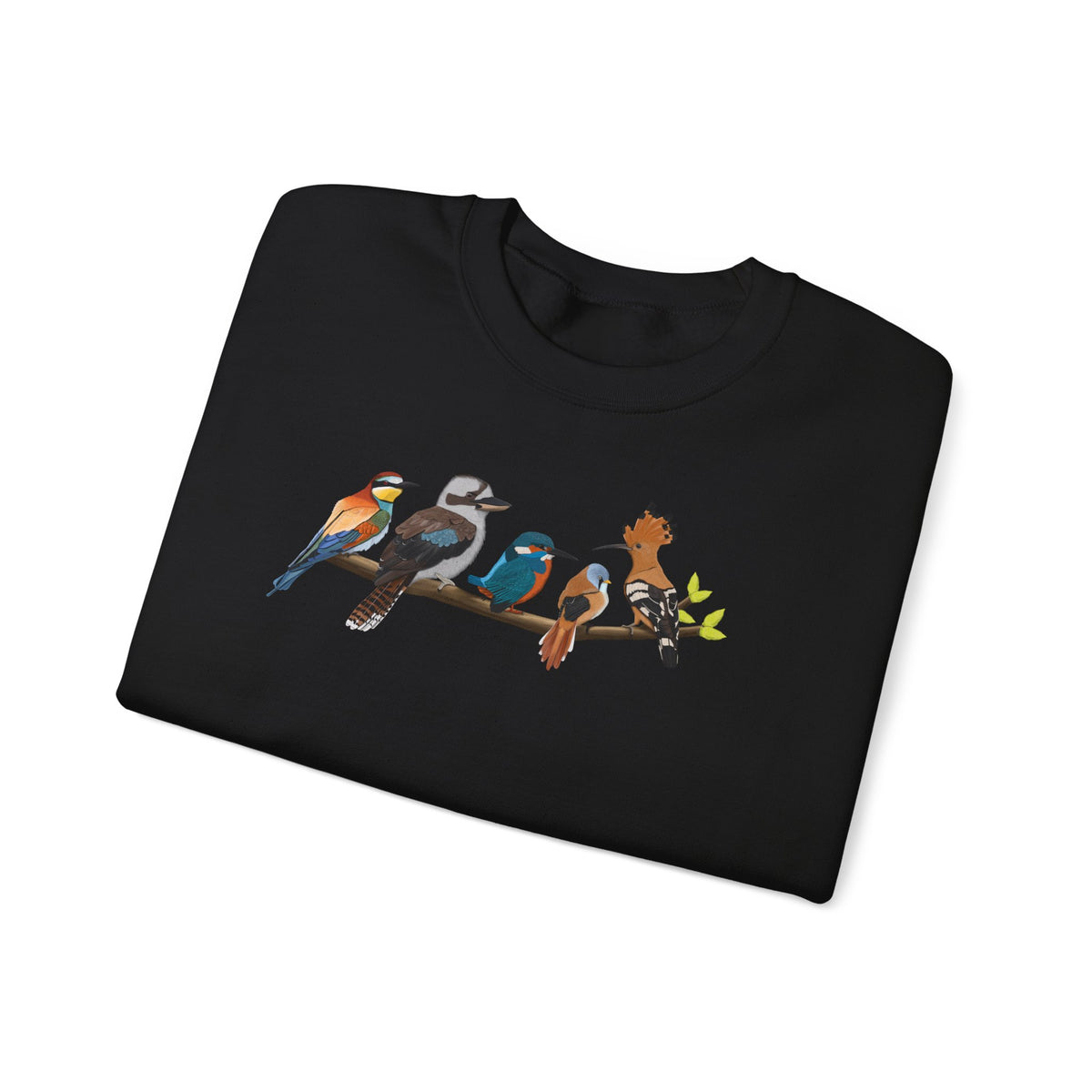 Eisvogel Sweatshirt Vogelmotiv – Animal Graphic Tee und Casual Everyday Wear Stil