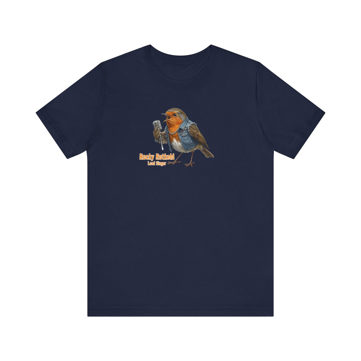 Rocky Rotkehl (Lead T-Shirt – band tshirt, bird graphic tee