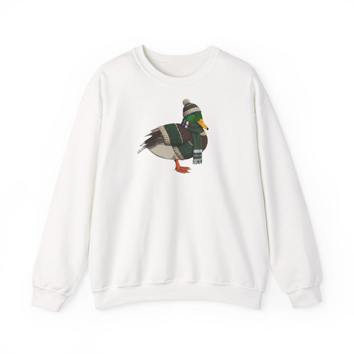 Ente in Strick Sweatshirt Vogelmotiv – Animal Graphic Tee und Casual Everyday Wear Stil